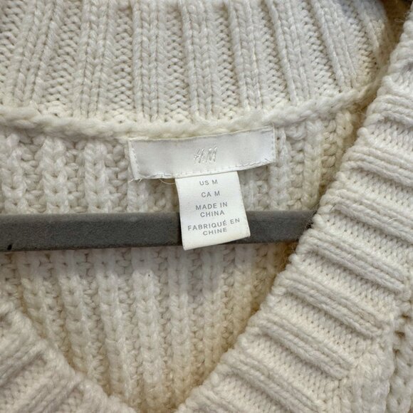 H&M Sweater Vest Cream - Picture 3 of 3